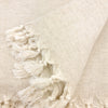 White Sand Linen Blanket